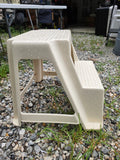 Two-Step Plastic Step Stool