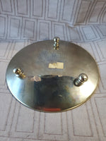 Footed Metal Trinket Dish