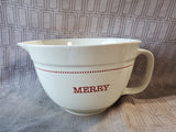 The Bake Shop "Merry" Batter Bowl