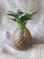 Brass Pineapple Candlestick Holder