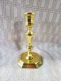 (A) Brass Candlestick Holder