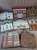 (B) Assorted Lot of Cat's Meow Houses