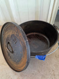 Lodge 12" Deep Camp Footed Dutch Oven w/Handle and Lid