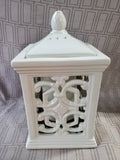 White Ceramic Lantern