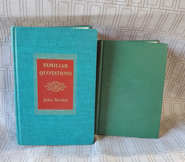 Pair of Collected Stories and Familiar Quotations Books