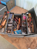 Large Craftsman Metal Toolbox Full of Assorted Tools