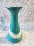 Signed Glazed Pottery Vase