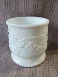 Milk Glass Planter