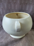 McCoy "Floraline" White Jardiniere Planter