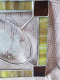 Stained Glass Butterfly Panel