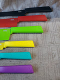 Set of 6 Multi-Colored Kuhn Rikon Swiss Design Knives