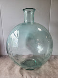 Recycled Glass Round Floor Vase