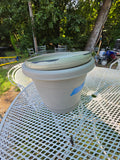 Two Plastic Planters
