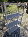 Tan Lightweight Plastic Shelving Unit