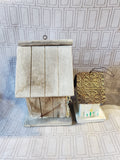 Pair of Wooden Birdhouses AS IS—READ DESCRIPTION CAREFULLY**