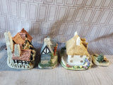 Lot of David Winter/Marion Davis Miniature Cottages