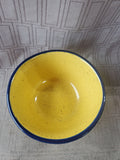 Baum Bros Style Eyes Blue Floral Collection Cereal Bowl