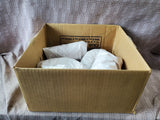 26 Piece Amber Glass Saucer and Dessert Coupe Lot