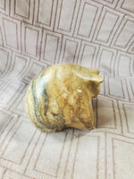 Carved Stone Bear Paperweight