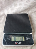 Taylor Battery Powered Kitchen Scale WORKS