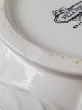 Villa Verde White Embossed Ceramic Vase