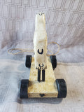Primitive Wooden Sheep Pull Toy