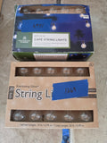 Two 20-Bulb Strings of Indoor/Outdoor Cafe Lights (40 total bulbs)