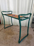 Large Folding Gardening Stool w/Wooden Seat (B)