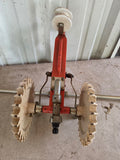 Vintage Thompson USA Cast Iron sprinkler Tractor