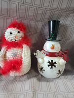(A) Lot of Snowmen Decor