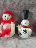 (A) Lot of Snowmen Decor