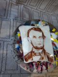 John Degenhart Abraham Lincoln Glass Paperweight