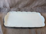 Kaiser "Romantica" Porcelain Scalloped Edge Platter