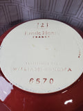 Williams-Sonoma Emile Henry Ceramic Maroon 3 Piece Nesting Bowl Set
