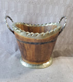 Metal and Wood Planter