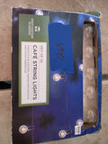 Two 20-Bulb Strings of Indoor/Outdoor Cafe Lights (40 total bulbs)