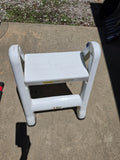 Rubbermaid Folding Plastic Two-Step Stool
