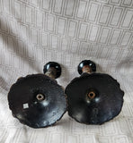 Pair of Metal Candlesticks