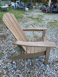 Brown Wooden Adirondack Chair