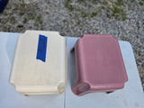 Two Plastic Step Stools (A)