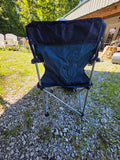 Ozark Trail Blue Folding Arm Chair w/Bag