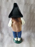 Signed Byers' Choice Carolers CW "Colonial Boy with Slingshot" Figurine
