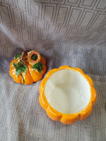 Royal Norfolk Ceramic Pumpkin Jar
