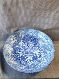 Stovit Blue Spongeware Pasta Bowl