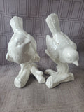Pair of Ceramic Bird Figurines