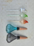Glass Watering Bulb Lot, 5-Pieces