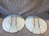 Pair of Spode Archive Collection Traditions Series Transferware Wall Hanging Plates
