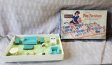 Vintage Strombecker True Scale Play Furniture Living Room Set Model No. 71-200 (C)