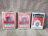 Lot of 3 Decks of Playing Cards UNOPENED