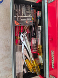 Craftsman 3-Drawer Metal Tool Box Full of Tools